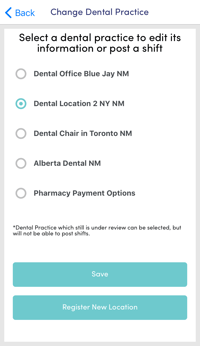 RB Mobile App - Owner - Change Location