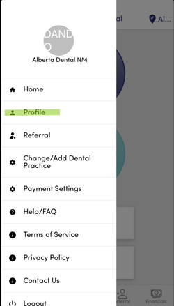 RB Owner Home Page - Profile Select