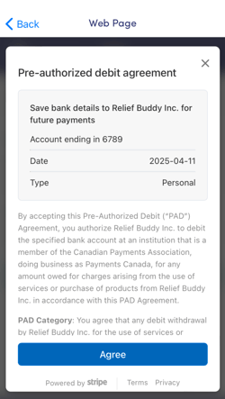 RB Owner PAD Payment Setup 6 (Micro Deposit)