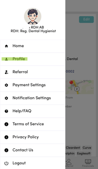 RB mobile App - Profile Access RDH