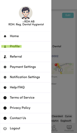 RB mobile App - Profile Access RDH